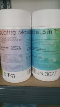 Quattro MaxiTabs 5 in 1    1 kg / 200g Multifunktionstablette